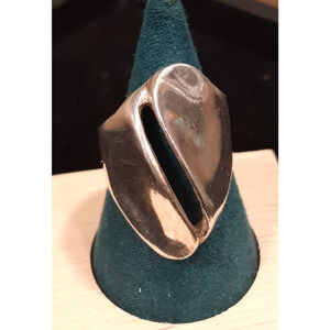 VTG Sterling Silver - MEXICO Modernist Pointed Statement Ring Size 9 - 18g